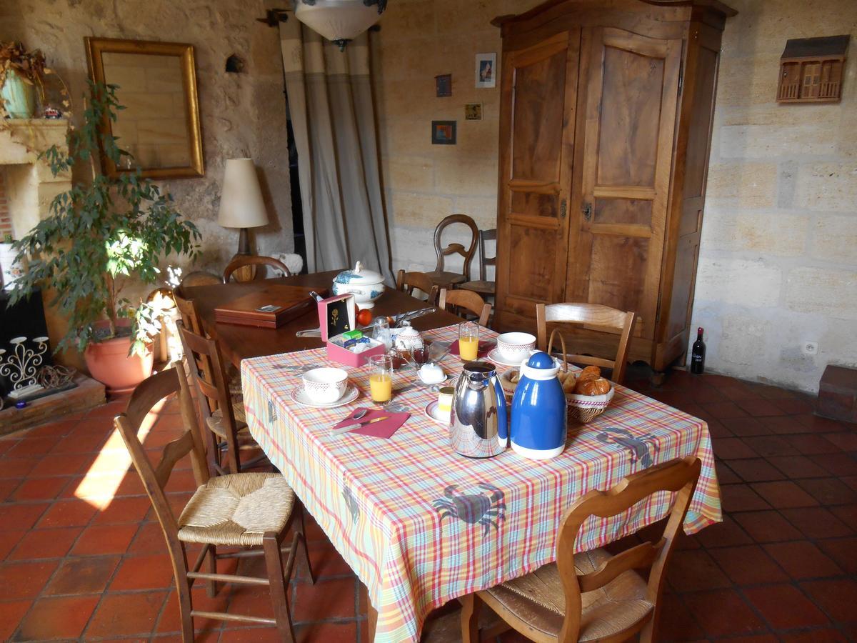 Sous Les Marronniers Bed & Breakfast Petit-Palais-et-Cornemps ภายนอก รูปภาพ